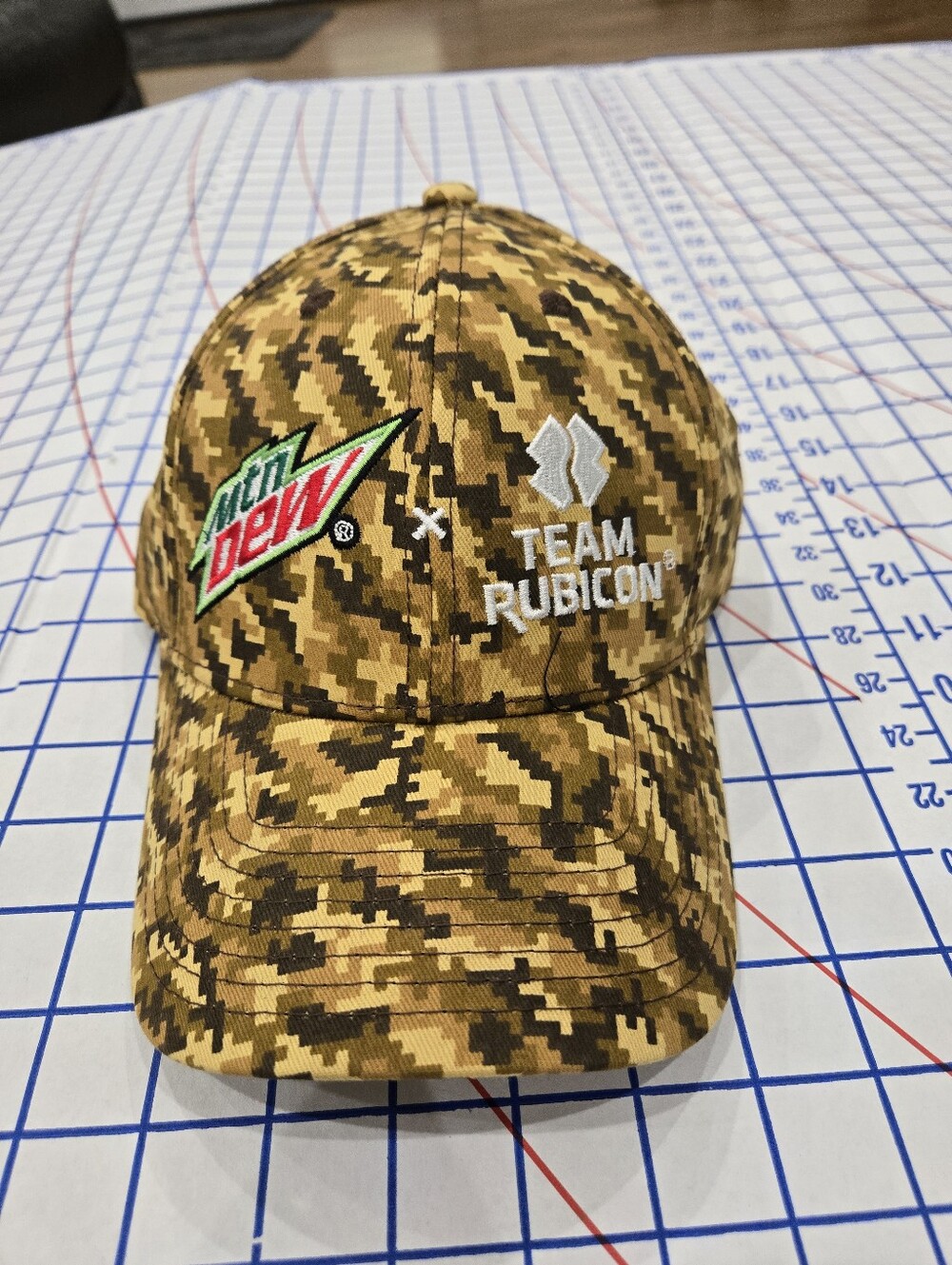 Mtn Dew Camo Baseball Cap - Brown Camo
